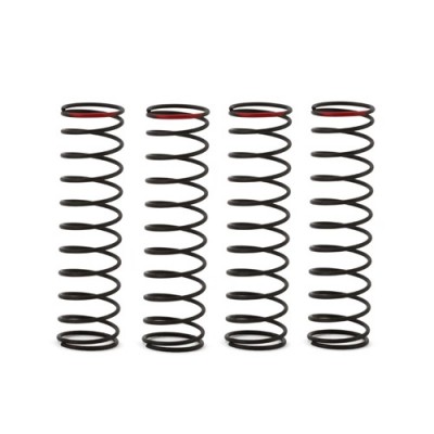 [TEAM LOSI] Shock Springs Firm, Red (4): Mini LMT