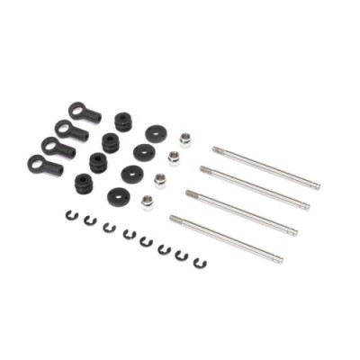 [TEAM LOSI] Shock Shaft Rebuild Kit (2): Mini LMT