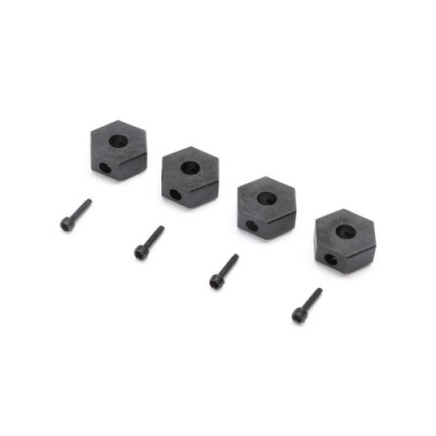[TEAM LOSI] 12mm Wheel Hex and Screwpin (4): Mini LMT