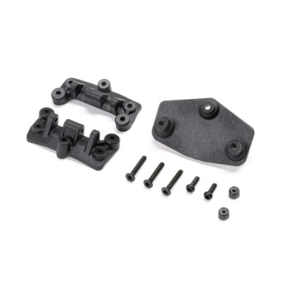 [TEAM LOSI] Upper 4-link Mount and Servo Plate: Mini LMT