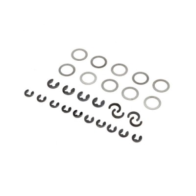 [TEAM LOSI] E-Clip and Shim Set: Mini LMT