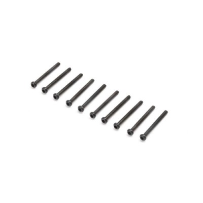 [TEAM LOSI] Button Head Screws, M2x20mm (10)