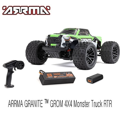 [ARRMA] 1/18 �׷��� �׷� �ް� 380 �귯�õ� 4X4 ����Ʈ�� RTR - ��� ����