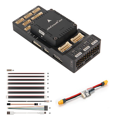 [Holybro] �Ƚ�ȣũ 6X ���Ĵٵ� v2A �˷�̴� ���̽� + PM02D �Ŀ� ��� ��Ʈ (GPS ������, ���� ICM-45686)
