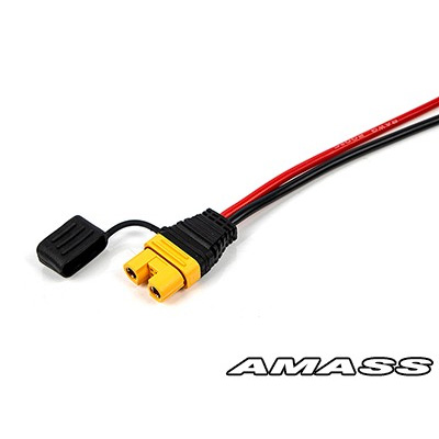 [Amass] AS150UW Anti-Spark/HASP Wire Harness Set(Battery Side/300mm/DC)