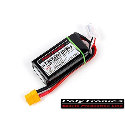PT-B1600N-UKP65 (11.1V, 3S1P, 65C /JST-XT) ��Ƭ ������ ���͸�