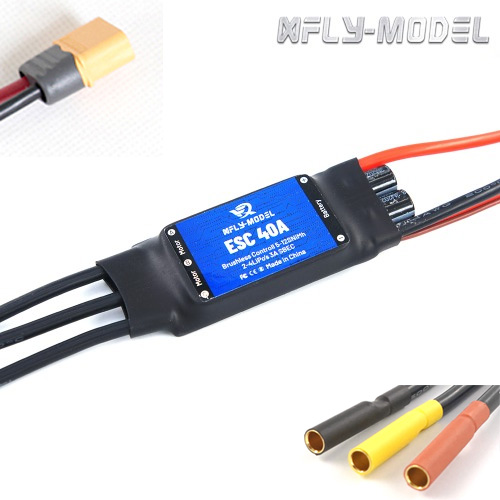 [XFLY] 40A ESC with 3A SBEC 2-4S �귯������ ���ӱ�