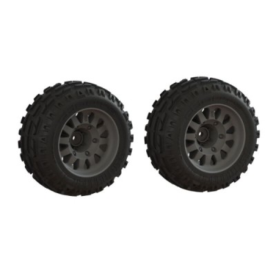 [ARRMA] ARA-1552 DBoots Dirtrunner ST Tire Set Glued (1 Pair)