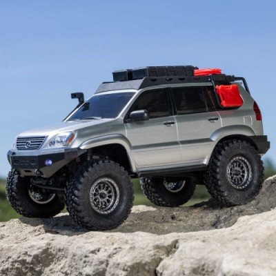 [Axial] 1/24 SCX24 Lexus GX 470 4X4 Rock Crawler RTR, Silver
