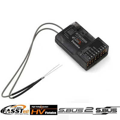 [Futaba] R7208SB 8Ch 2.4GHz ���ű� (FASSTest/HV/S.Bus2)