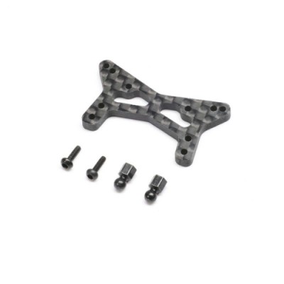 [TEAM LOSI] Carbon Front Shock Tower: Micro-B