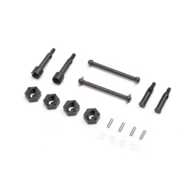 [TEAM LOSI] Drive Shafts, Axles, Wheel Hexes: Micro-B