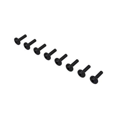 [ARRMA] ARA-2369 Button Head Screw M3x12mm with Washer (8)