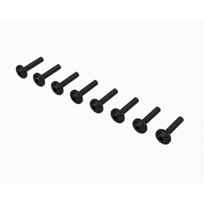 [ARRMA] ARA-2368 Button Head Screw M3x16mm with Washer (8)