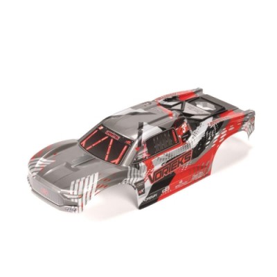 [ARRMA] ARA-2143 VORTEKS Clipless Painted Decaled Body, Red