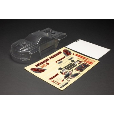 [ARRMA] ARA-1519 1/8 Clear Body with Decals: KRATON 6S BLX V6 Body