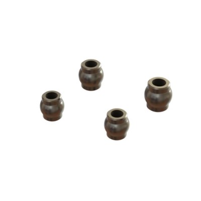 [ARRMA] ARA330814 Shock Lower Ball, Steel (4)