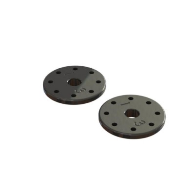 [ARRMA] ARA330843 Machined Shock Piston, Tapered, 8x1.3mm Hole (2)