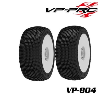 [VP PRO RACING] (1:8 ���� Ÿ�̾� ��)���� VP-804U Turbo Trax Evo M3 RW Rubber Tyre �Ѻ��� 2������