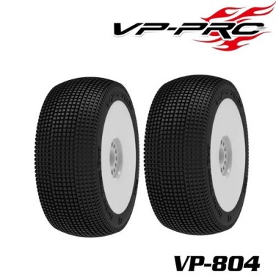 [VP PRO RACING] (1:8 ���� Ÿ�̾� ��)���� VP-804U Turbo Trax Evo M4 RW Rubber Tyre �Ѻ��� 2������