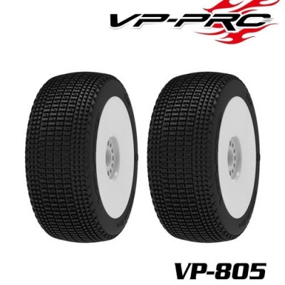 [VP PRO RACING] (1:8 ���� Ÿ�̾� ��)���� VP-805U Axman Evo M3 RW Rubber Tyre �Ѻ��� 2������