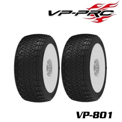 [VP PRO RACING] (1:8 ���� Ÿ�̾� ��)���� VP-801G Impulse Evo M4 RW Rubber Tyre �Ѻ��� 2������