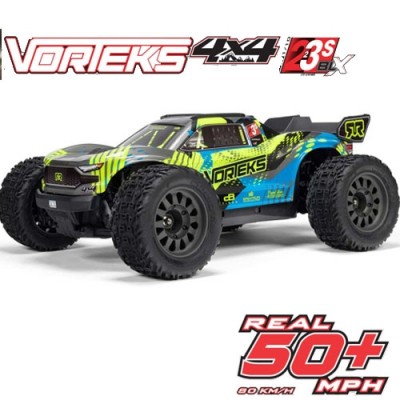 [ARRMA] 1/10 VORTEKS 223S BLX �귯�ø��� 4X4 ��Ÿ��� Ʈ�� RTR, DSC, Ƽ��  (���͸�, ������ �ʿ�)