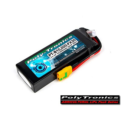 PT-B10000-FX30 (11.1V, 3S1P, 30C+/JST-XT) ��Ƭ ������ ���͸� - XT90S ��Ƽ����ũ