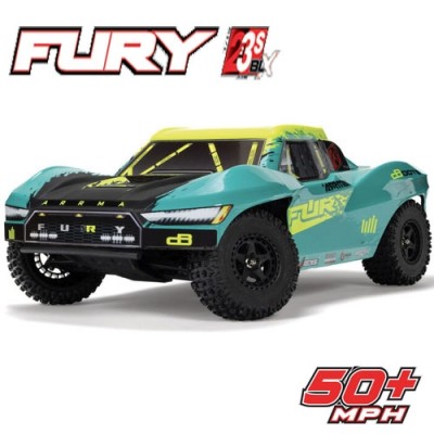 [ARRMA] 1/10 FURY 223S BLX �귯�ø��� 2WD ��Ʈ �ڽ� Ʈ�� RTR, DSC, �׸�