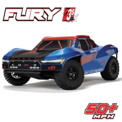 [ARRMA] 1/10 FURY 223S BLX �귯�ø��� 2WD ��Ʈ �ڽ� Ʈ�� RTR, DSC, ����