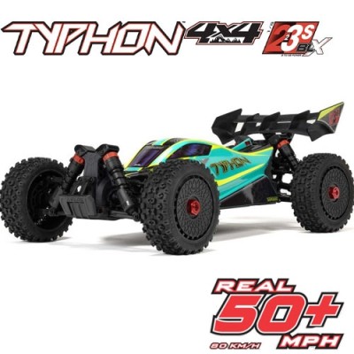 [ARRMA] 1/8 TYPHON 223S BLX �귯�ø��� 4X4 ���� RTR, DSC, ���