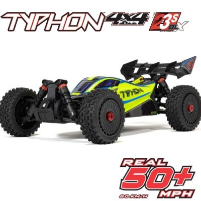 [ARRMA] 1/8 TYPHON 223S BLX �귯�ø��� 4X4 ���� RTR, DSC, �����
