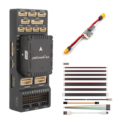 [Holybro] �Ƚ�ȣũ 6X ���Ĵٵ� v2B �˷�̴� ���̽� + PM02D �Ŀ� ��� ��Ʈ (GPS ������, ICM-45686)