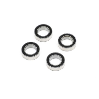 [TEAM LOSI] 6 x 10 x 3mm Ball Bearing, Rubber Sealed (4)