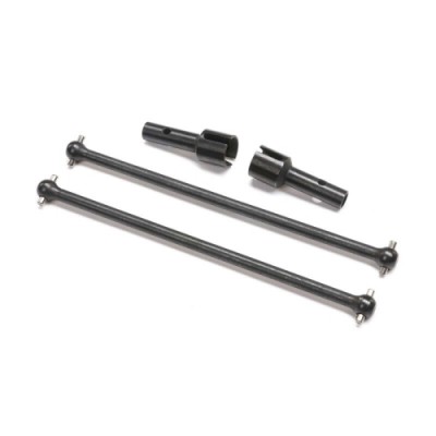 [TEAM LOSI] Dog Bone & Axle (2): 8X Super Lasernut