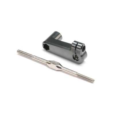 [TEAM LOSI] Servo Horn & Steering Link: 8X Super Lasernut