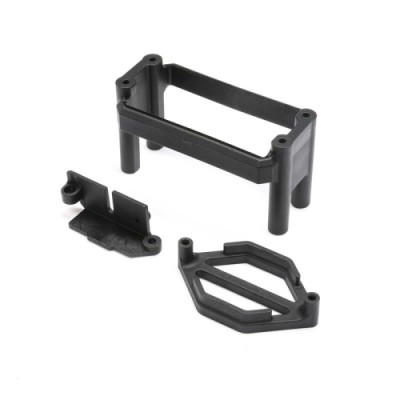 [TEAM LOSI] ESC & Servo Mount: 8X Super Lasernut