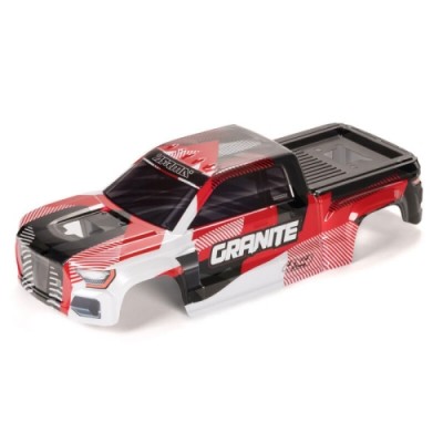 [ARRMA] ARA-1622 GRANITE Clipless Painted Decaled Trimmed Body, Red