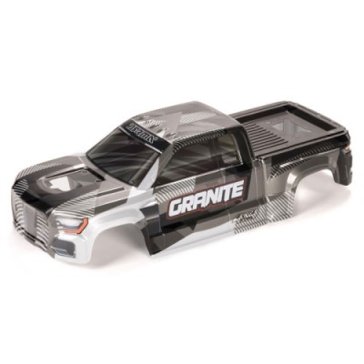 [ARRMA] ARA-1623 GRANITE Clipless Painted Decaled Trimmed Body, Gun Metal