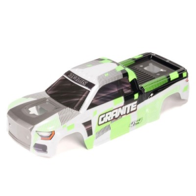 [ARRMA] ARA-2245 1/10 Clipless Painted Decaled Body, Green: GRANITE 4X4