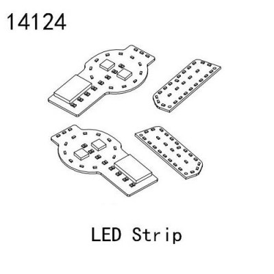 [YK HOBBY] 14124 Head, Tail LED (YK4083)