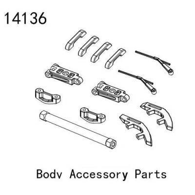 [YK HOBBY] 14136 Body Accessory (YK4083)