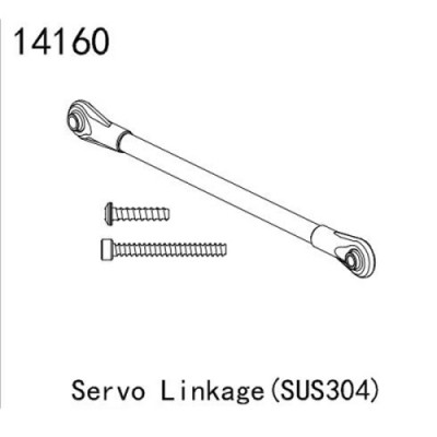 [YK HOBBY] YK14160 Servo Linkage stainless SUS304 (YK4083v2)