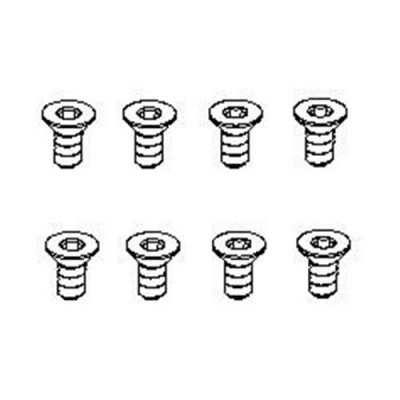 [YK HOBBY] 13106 Flat Head Screws(yk4����)