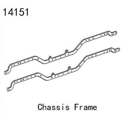 [YK HOBBY] 14151 Chassis Frame (YK4083)