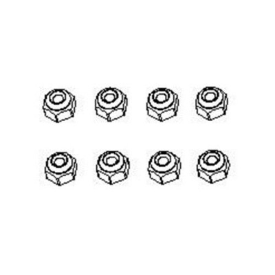 [YK HOBBY] 13115 M3 Lock Nuts(yk4����)