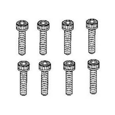 [YK HOBBY] 13180 Cup head hexagon screw M2.5 * 12(yk4����)