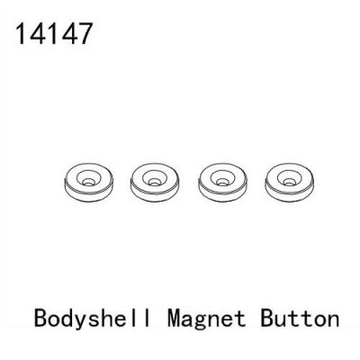 [YK HOBBY] 14147 Bodyshell Magnet (YK4083)