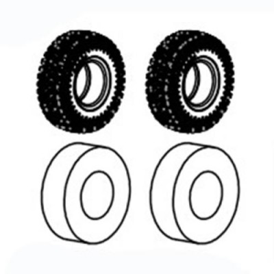 [YK HOBBY] Tire & sponge (YK6101)