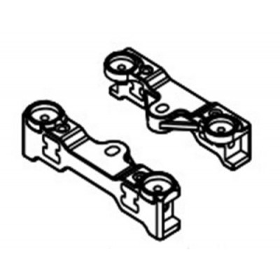 [YK HOBBY] Bumper mount front & back (YK6101)